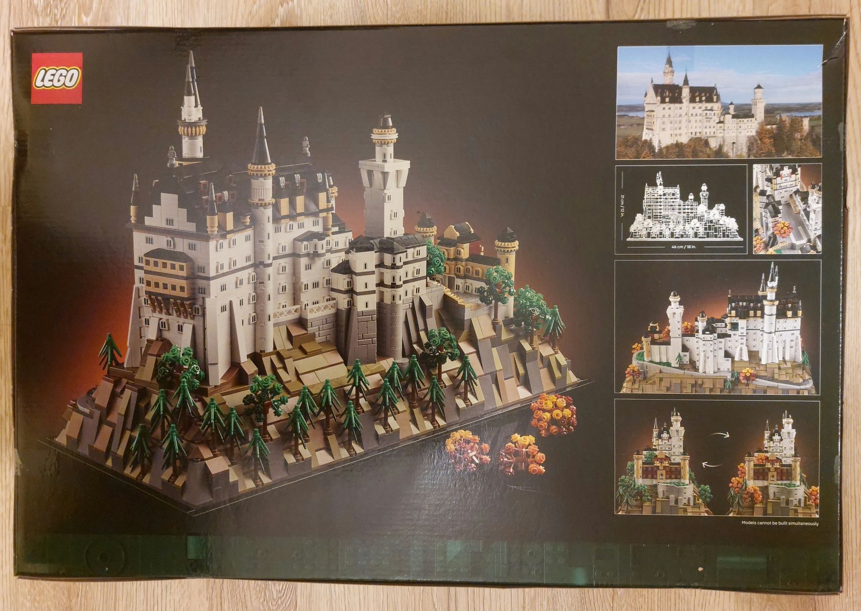 LEGO Architecture 21063 Zamek Neuschwanstein