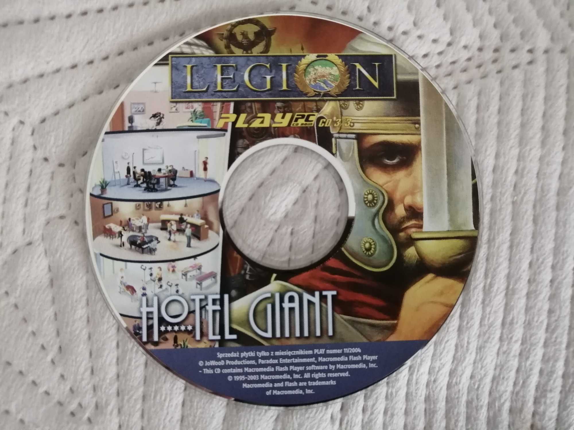 Legion / Hotel Giant Gra PC PL Strategia