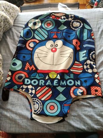 Doraemon - Capa para mala de viagem grande