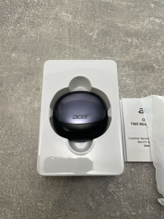 Бездротові навушники Acer TWS Starlight Black • Hi-Fi звук • Bluetooth