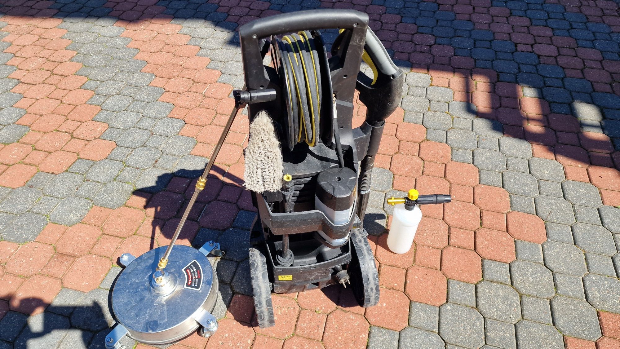 Myjka ciśnieniowa KARCHER K7. 750, pianownica, T-racer stal nierdzewna