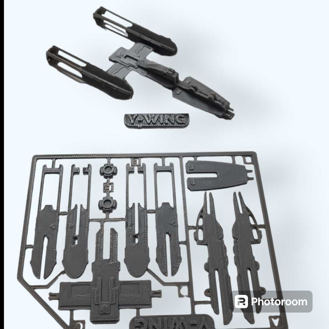 Zestaw modeli Star Wars 4szt. Modelarstwo bez kleju. xwing, tie, ywing