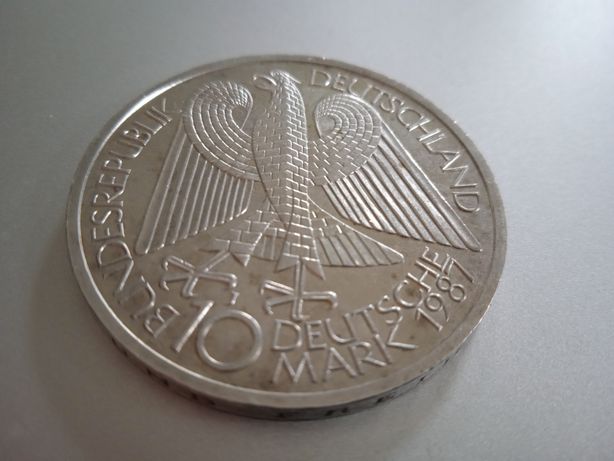 10 deutsche Mark jubileuszowa moneta 750 lat Berlin marki 1987