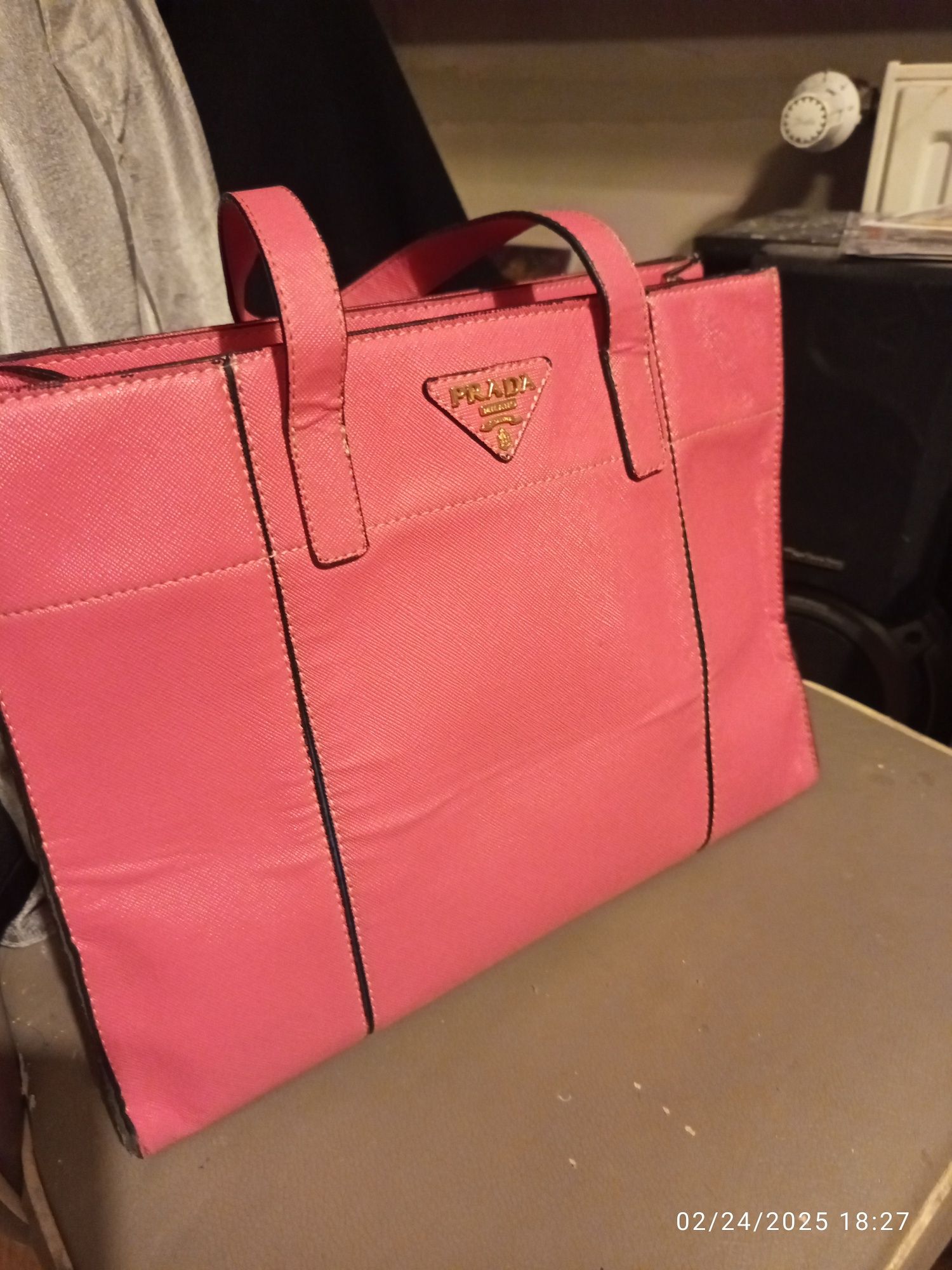 Prada torebka rozowa
