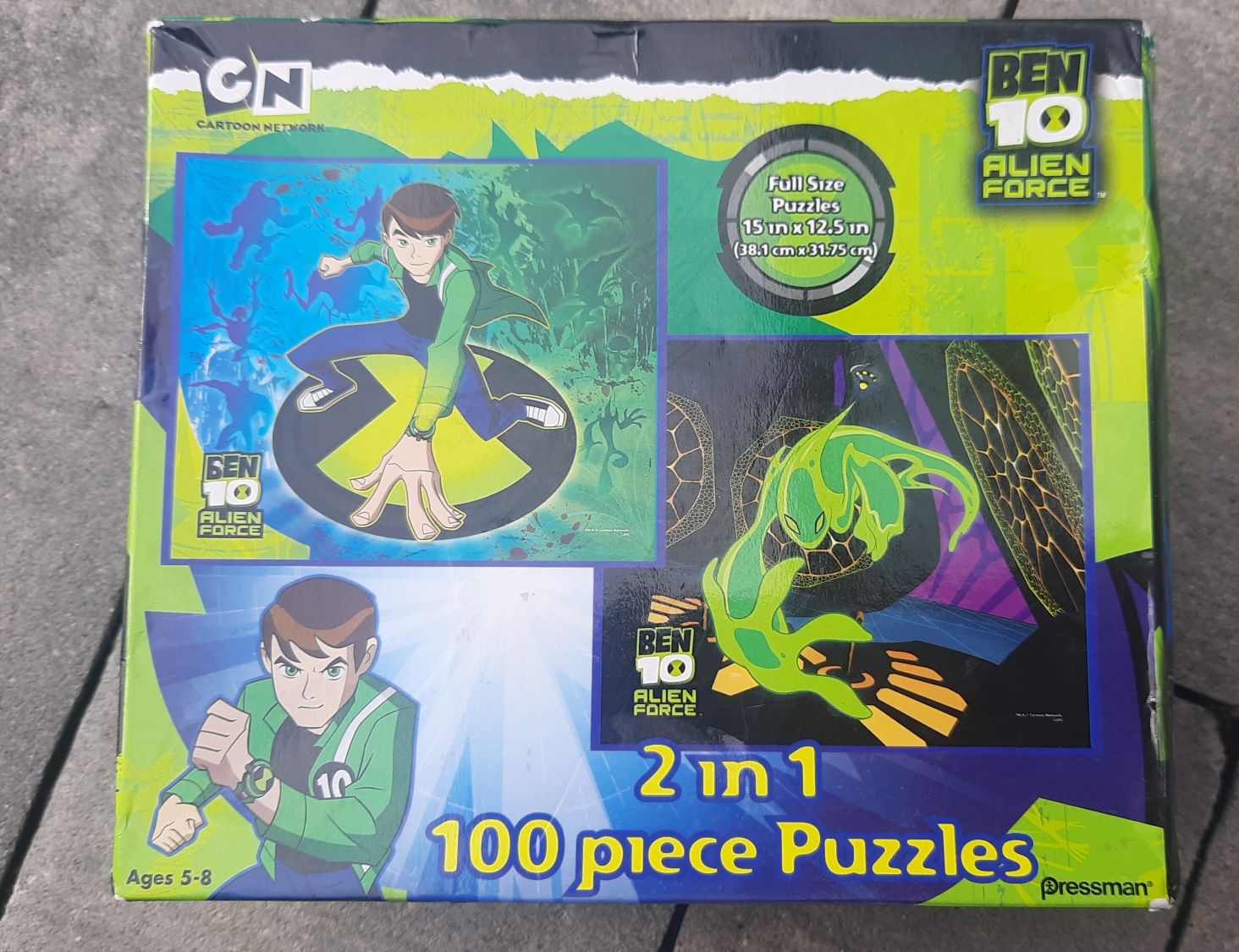 Puzzle Ben 10 2 w 1