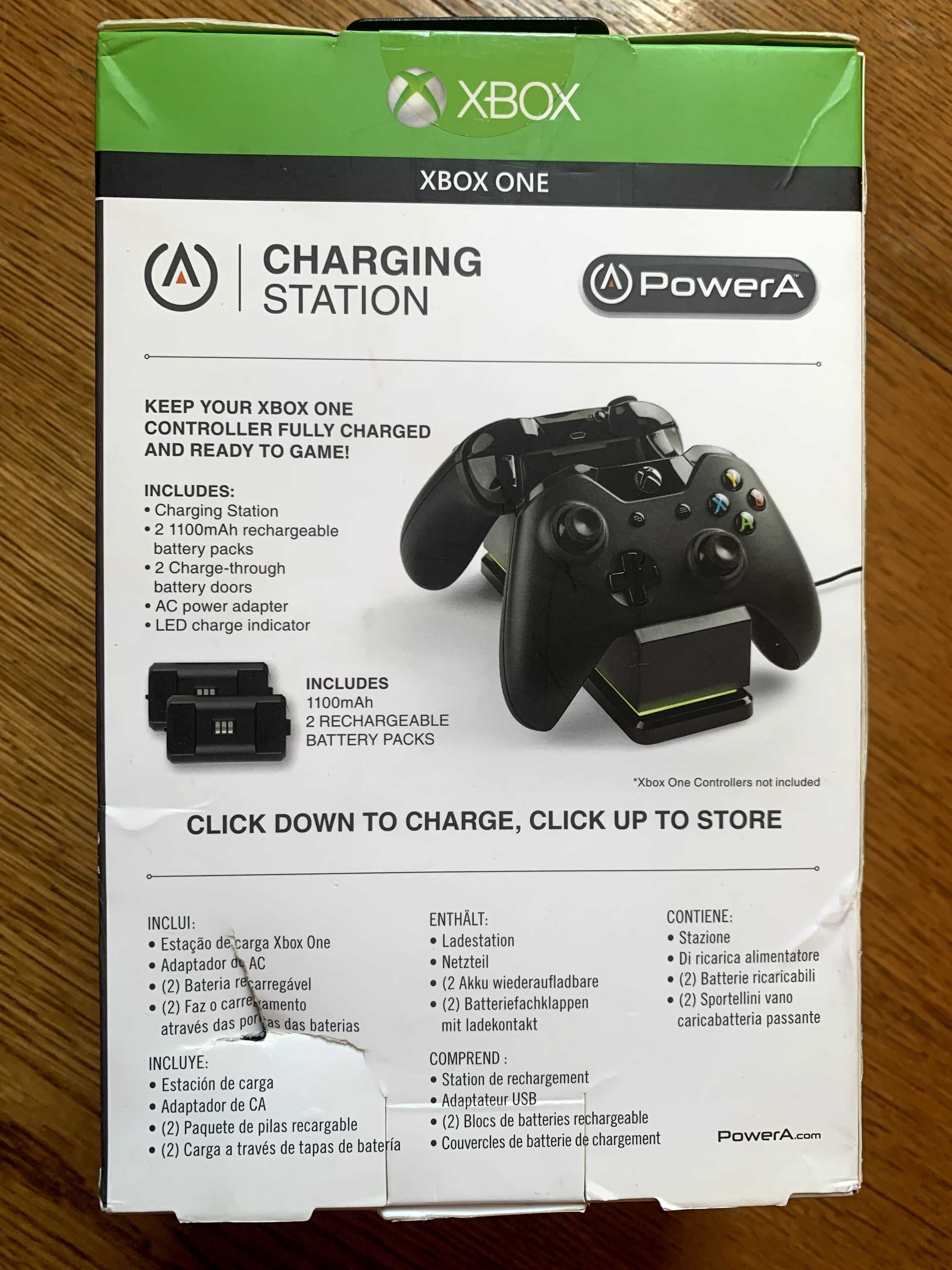 Зарядна станція PowerA Charging Station для геймпадів Xbox One
