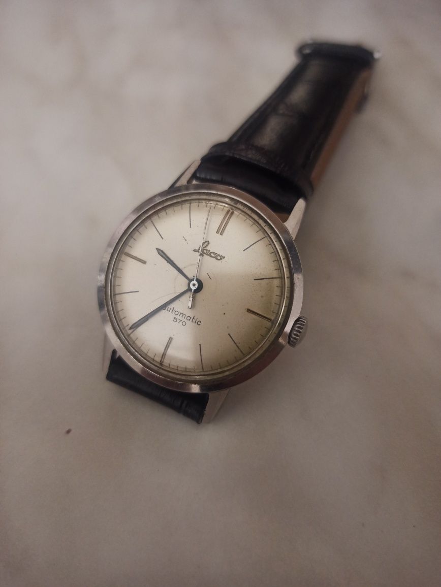 Часы Laco automatic 570 винтажные Германия, годинник Німеччина 1940 р