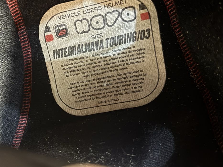 Capacete AGV Vintage NAVA INTEGRALNAVA TOURING 3