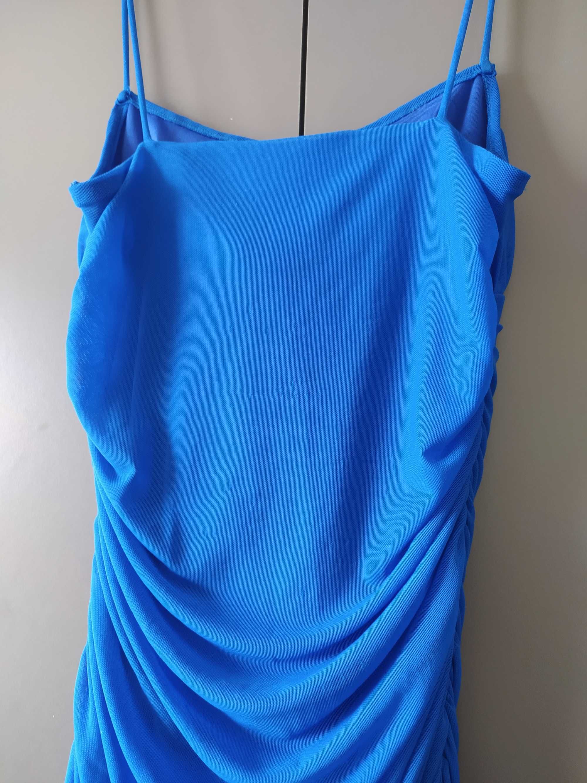 Granatowa sukienka roz XS  Shein