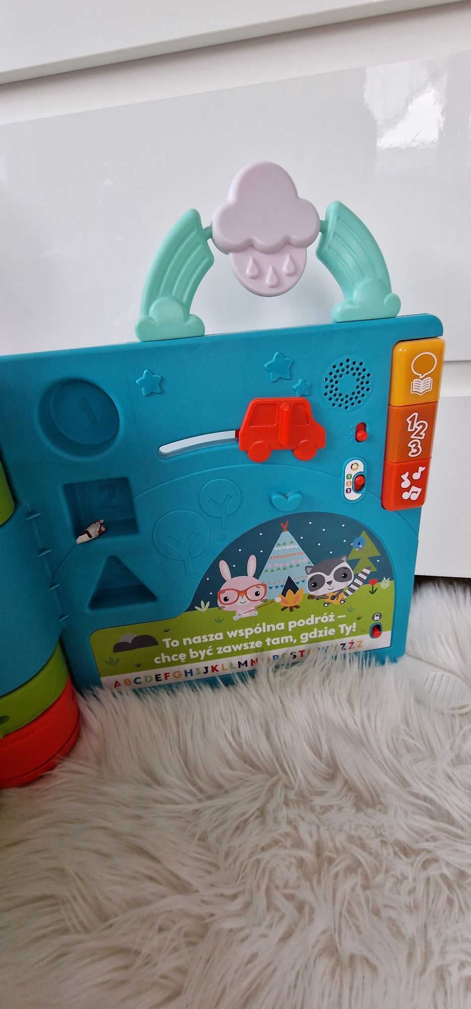 Edukacyjna giga książka Fisher Price