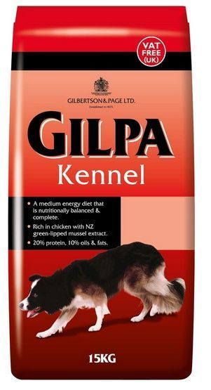Pełnowartościowa karma dla psów ras dużych i olbrzymich - Gilpa 15kg