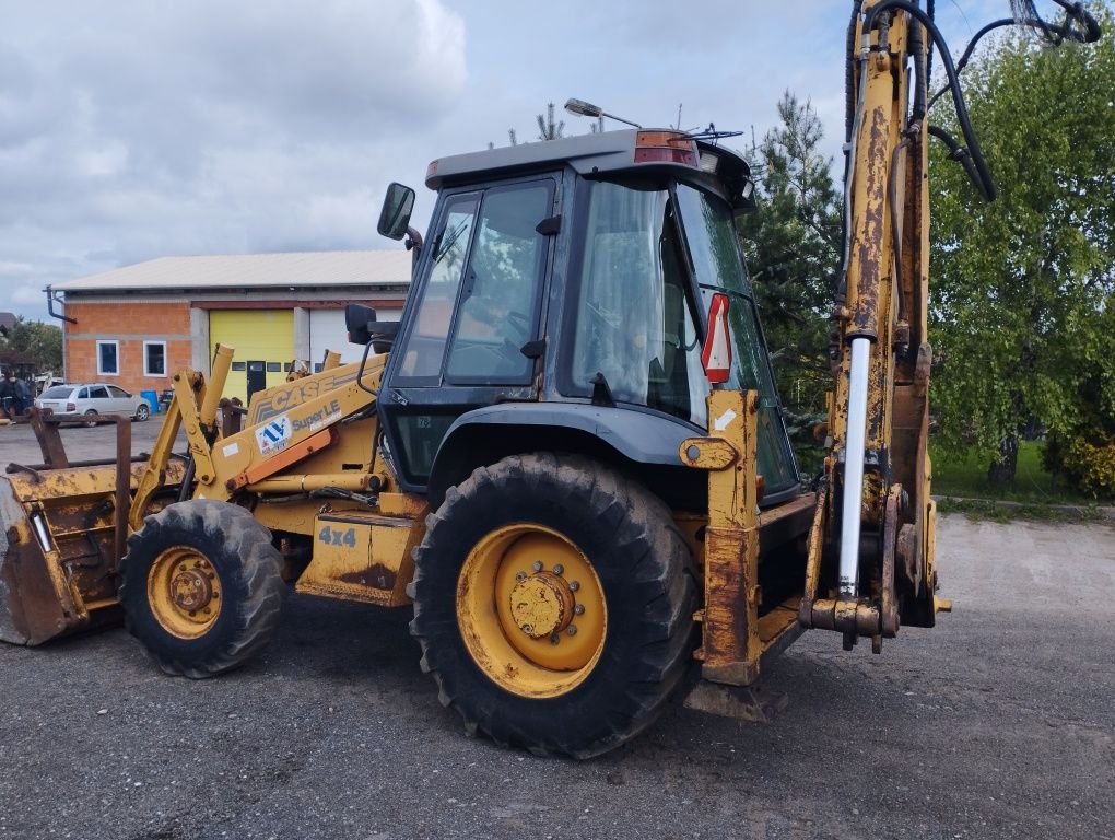 Koparko Ładowarka Case 580 SLE Rok 2000 Cat Volvo JCB