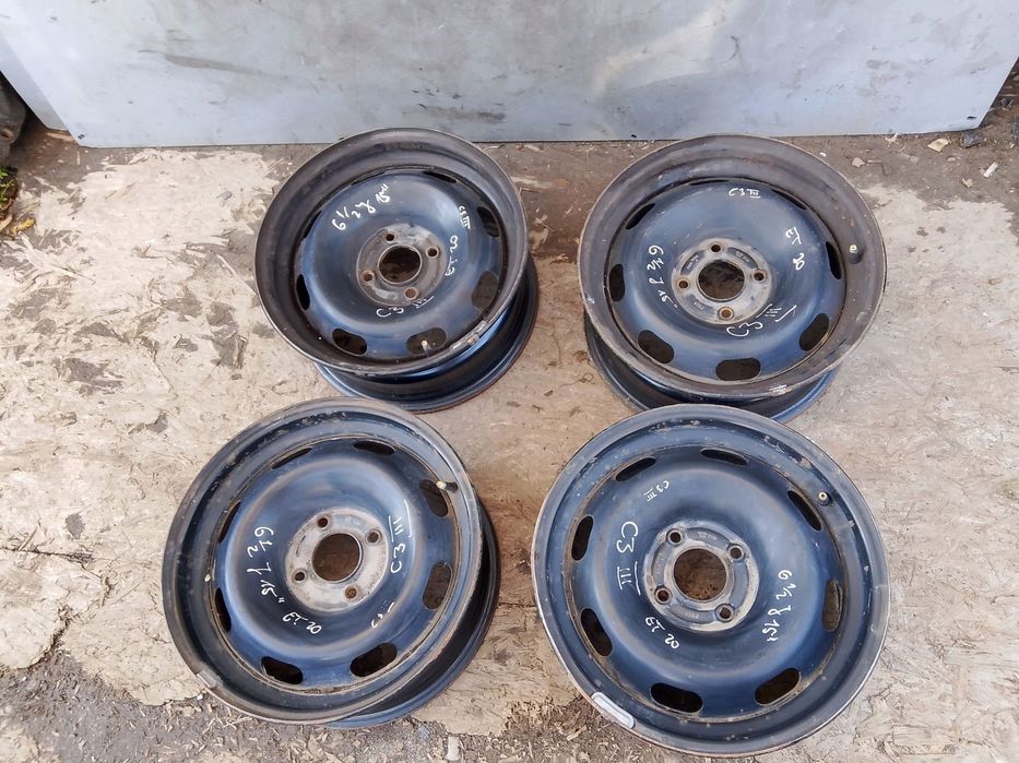 felga stalowa 15&quot; 6.5&quot; 4x108 et20 citroen c3 iii
