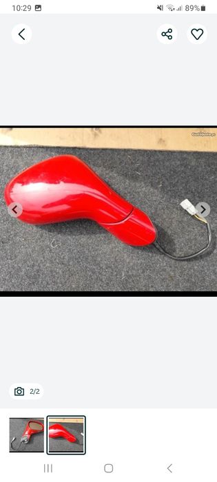 Espelhos honda del sol