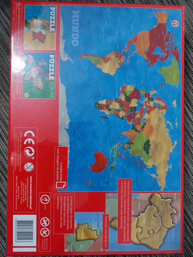 Puzzle Mundo 453 peças