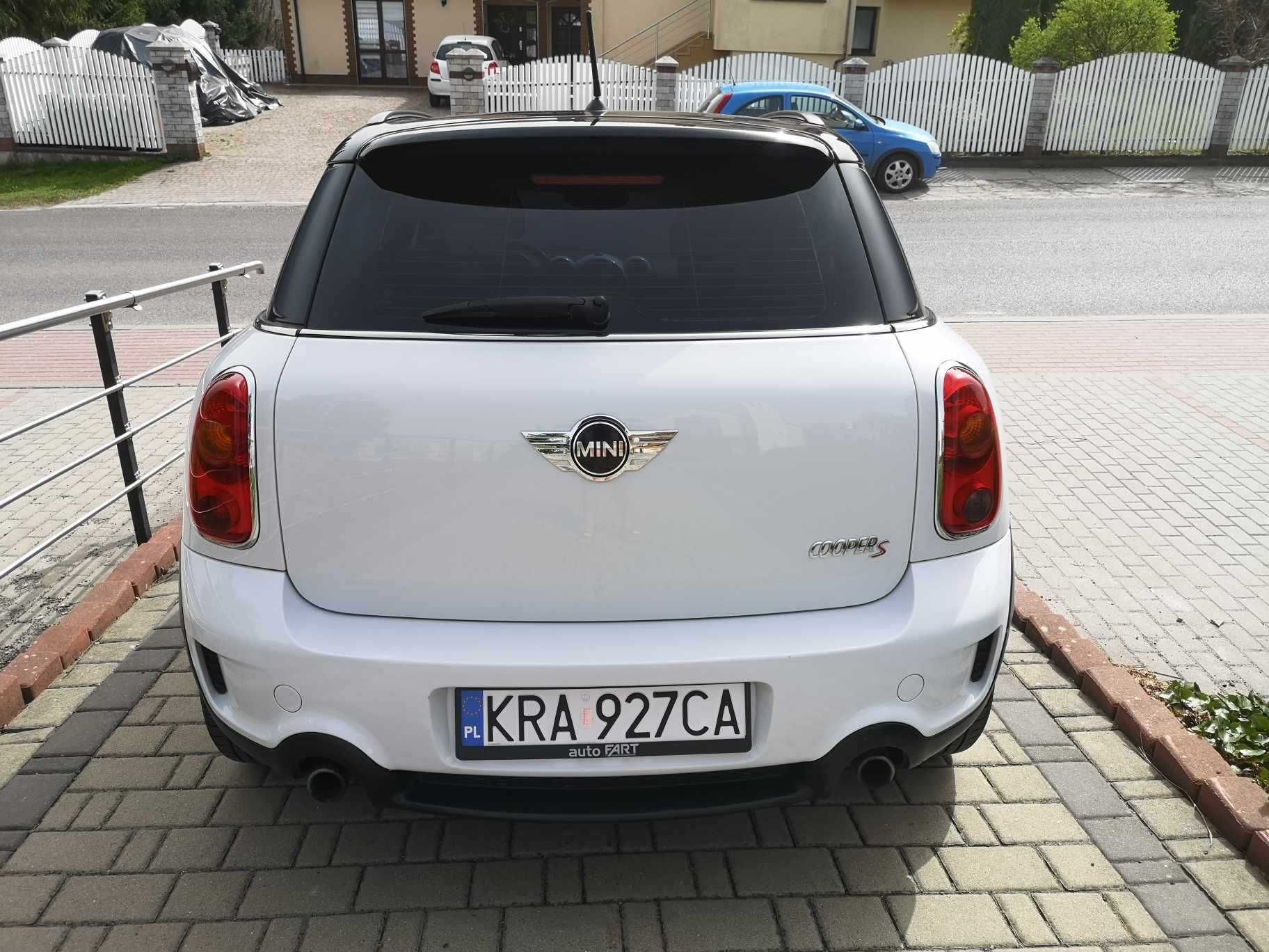 SSS Mini Cooper S Countryman pierwszy właściel navi przebieg 110 tyś