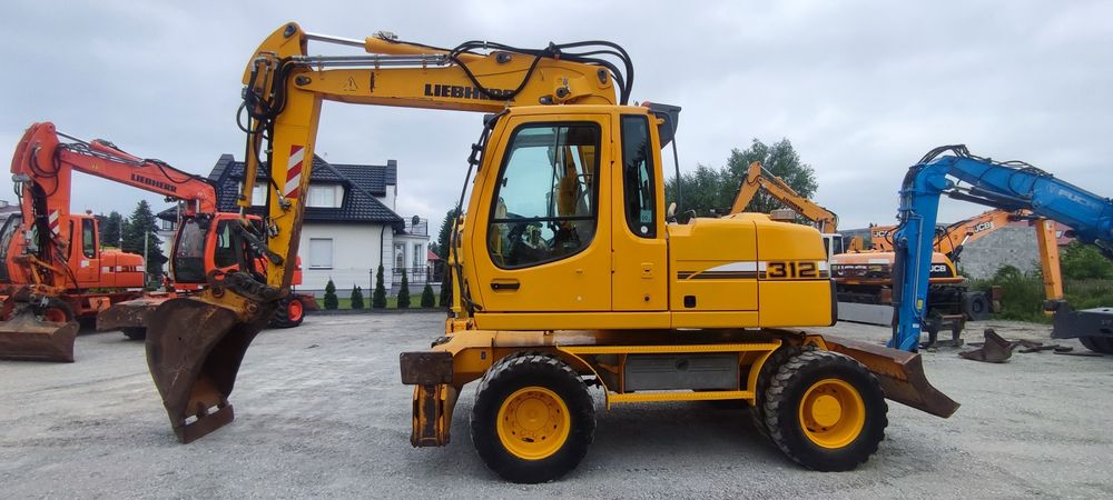 Liebherr 312 cat liebherr 314 316 atlas komatsu Volvo
