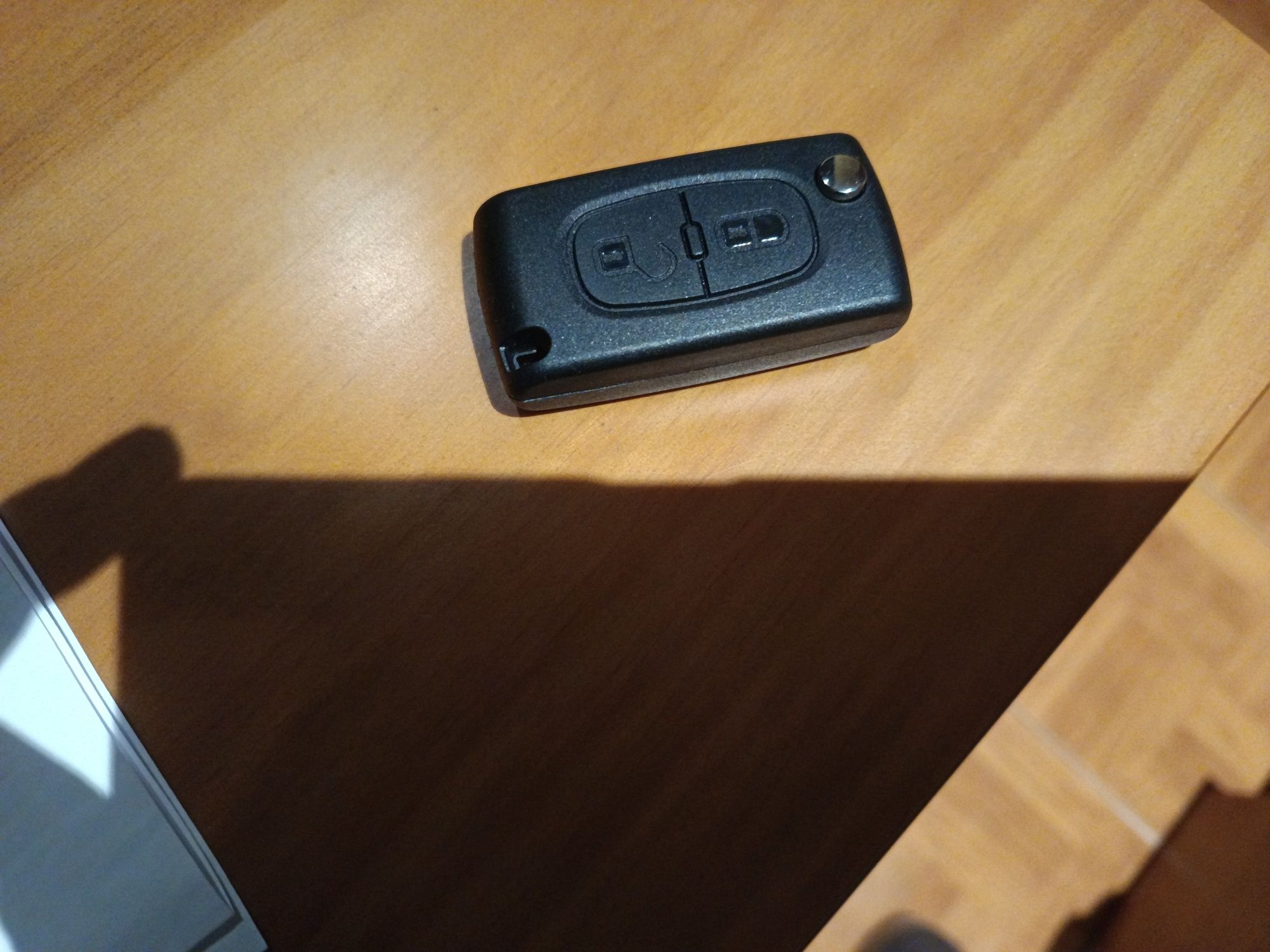 Carcaça nova para chave automóvel