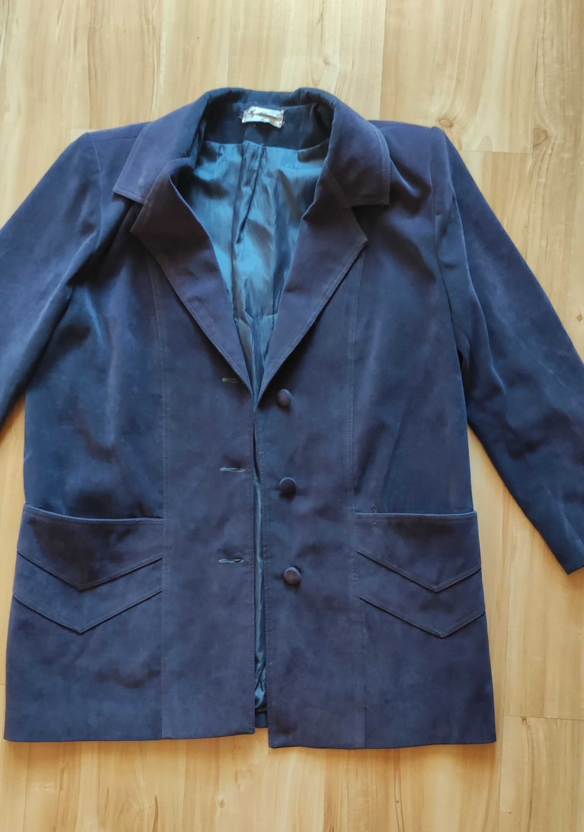 Kurtka damska, grafit, dł. 75 cm, L/XL