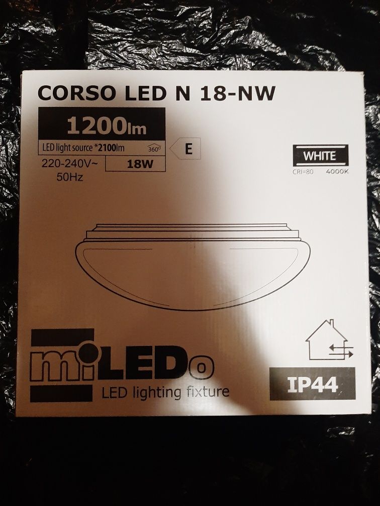 Lampa CORSO Led white