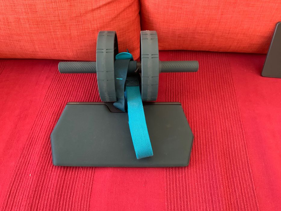 Roda de Abdominais de Musculação c/ Fita Elástica, CORENGTH, decathlon