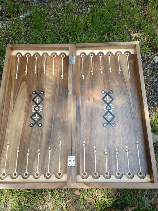 Шахи ручної роботи, трійка шашки, шахмати, нарди з дерева