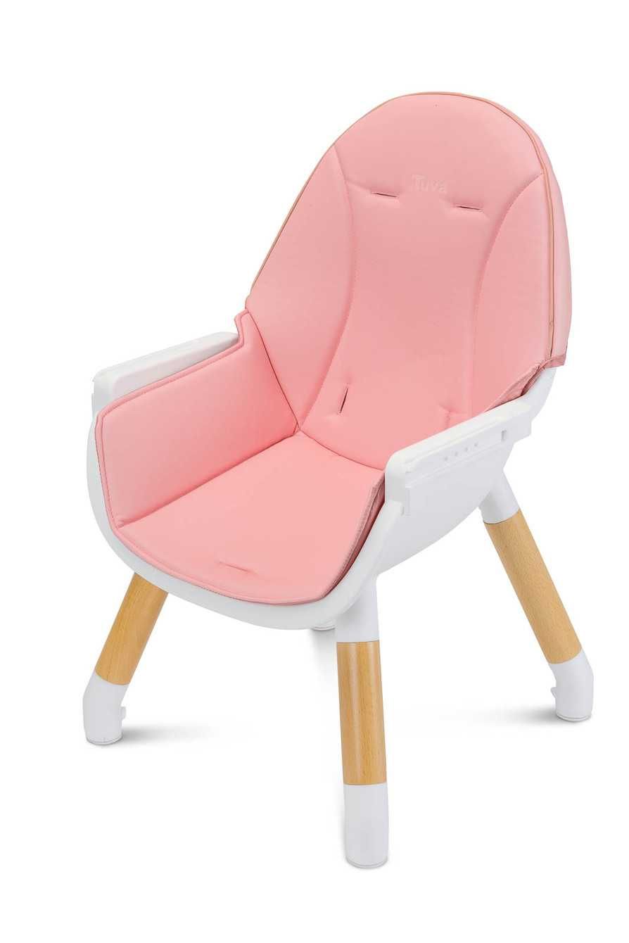 TUVA pink 2w1 krzesełko dziecięce + stolik lub wysokie do karmienia