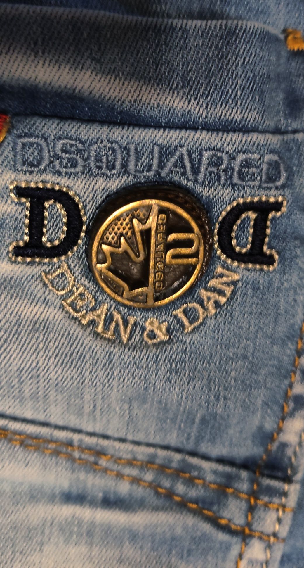 Dsquared2 spodnie jeansowe świetny stan M