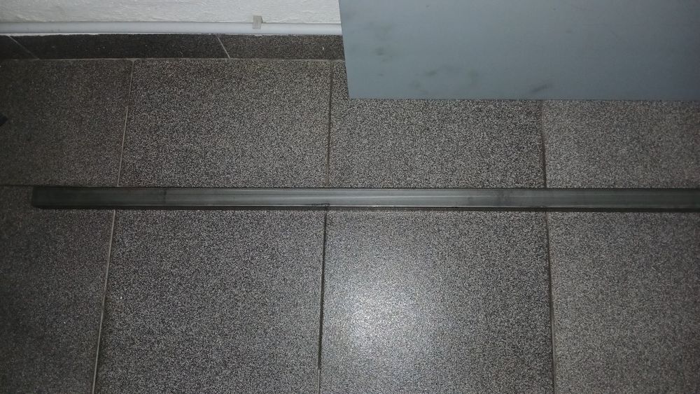 Chapa Zincor pronta a pintar e tubo 30x30