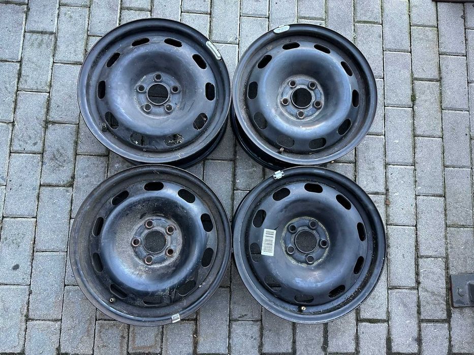 FELGA FELGI STALOWE 15 VW POLO Bora New Beetle Fox Lupo 6J ET38 5X100