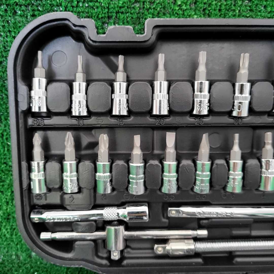 Zestaw Kluczy Nasadowych Torx 1/4" 56 Elementów