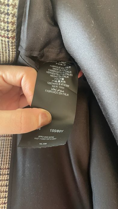 Піджак saint laurent оригінал