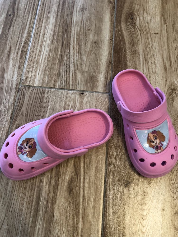 Crocsy klapki dziewczęce sky 26