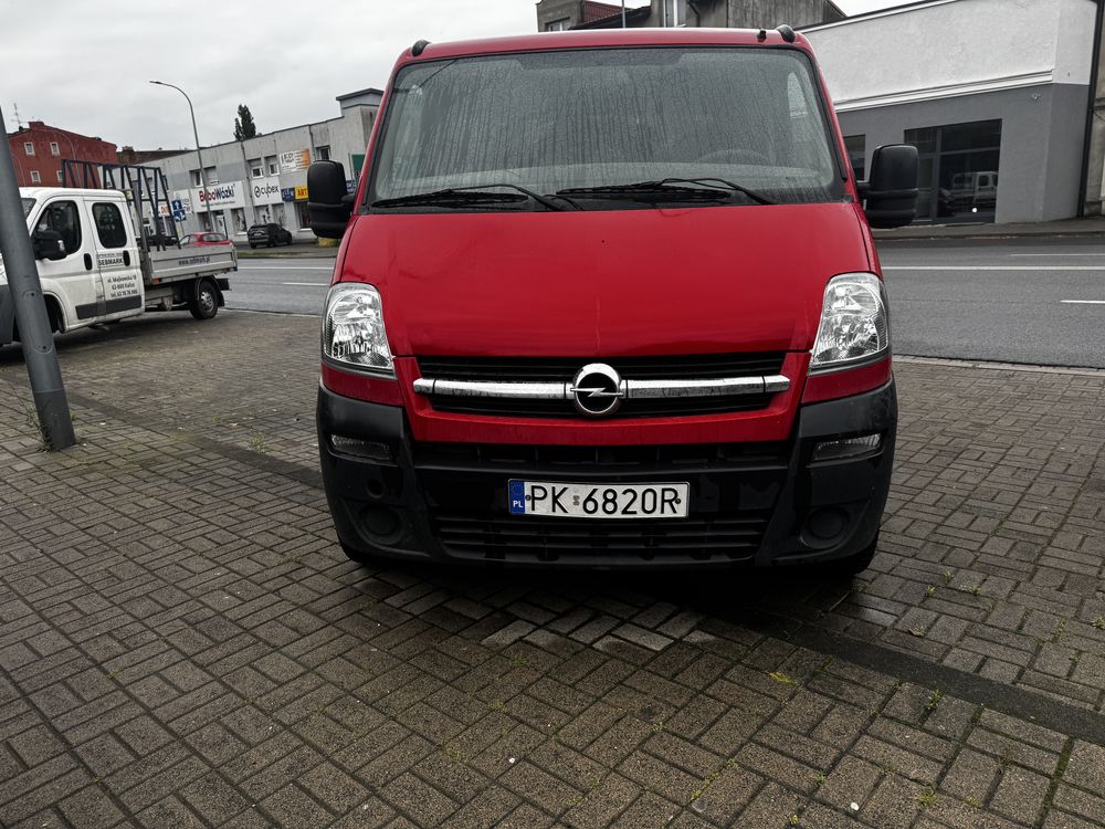 Opel Movano 2,5 2008  doka, kiper, brygadówka