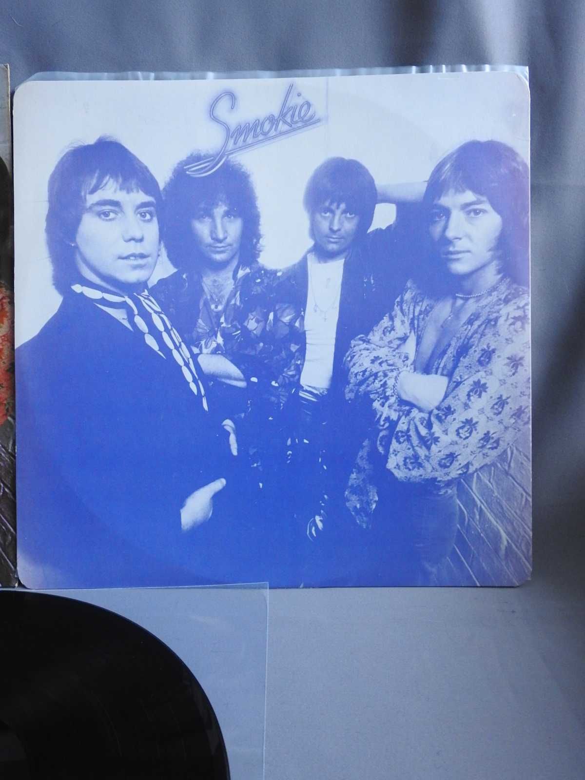 Smokie ‎Bright Lights And Back Alleys LP UK 1977 пластинка 1 press EX+