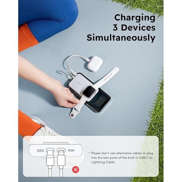 Повербанк VEGER V1171 10000 мАг 20W PD Fast Charging White (R3450)
