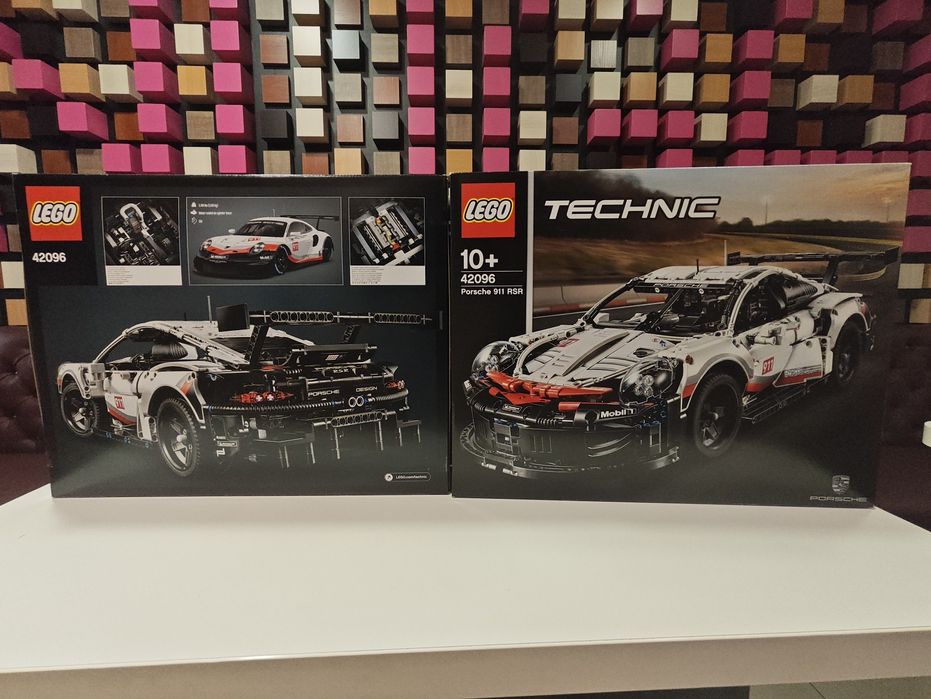 Конструктор LEGO TECHNIC 42096 Porsche 911 RSR (1580 деталей)