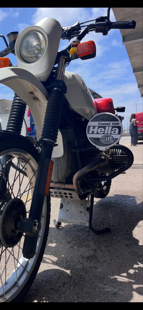 BMW R100GS  com dois depositos