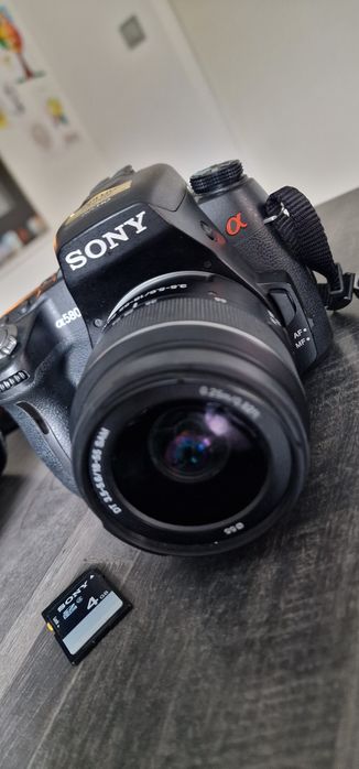 Aparat lustrzanka SONY a580 z obiektywem