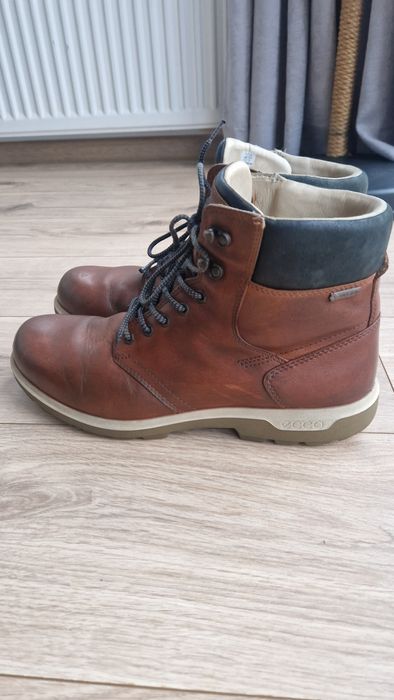 ECCO buty męskie trekking skórzane roz.46 gore-tex