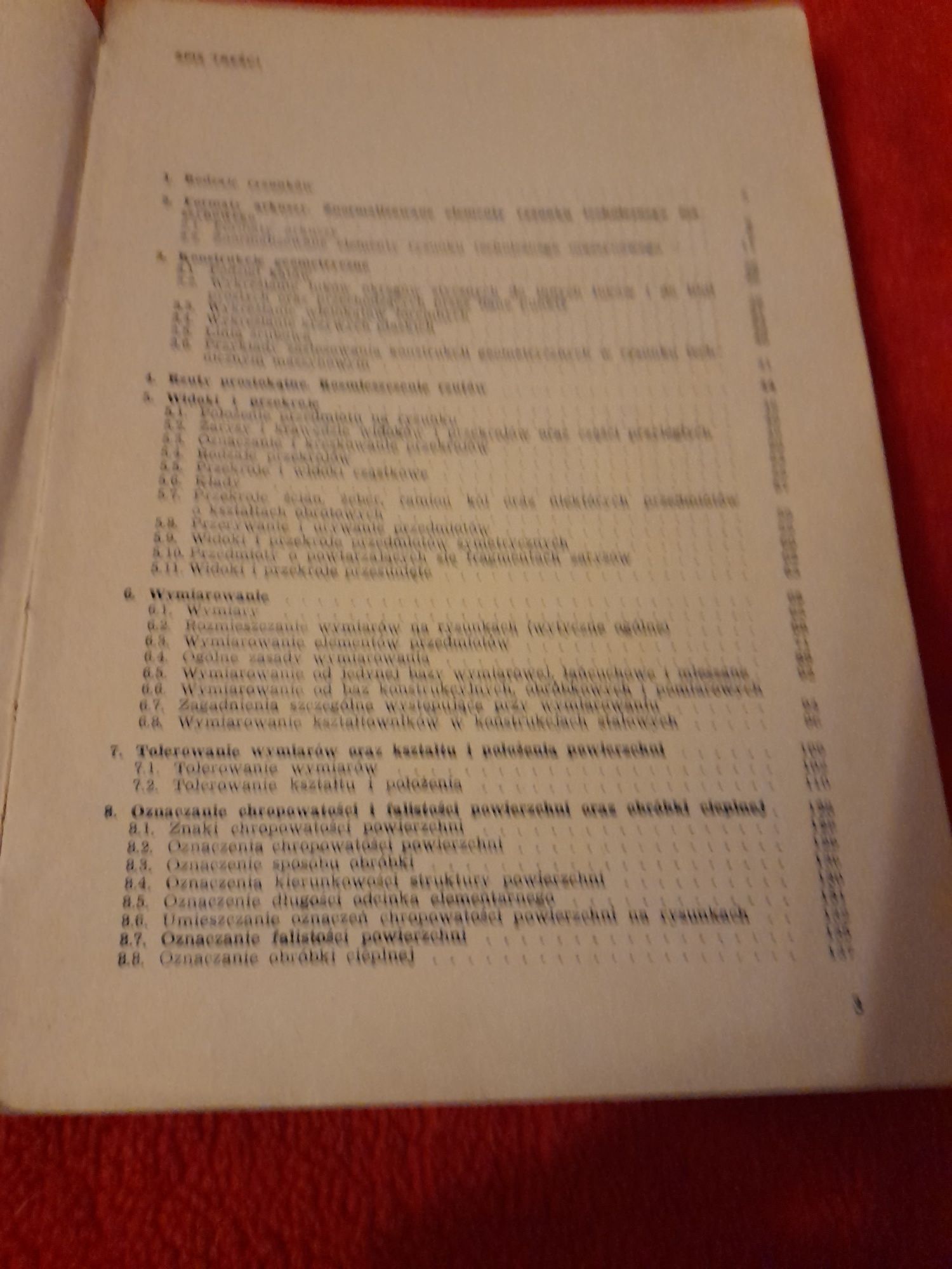 Rysunek techniczny maszynowy 1978 r Dobrzański