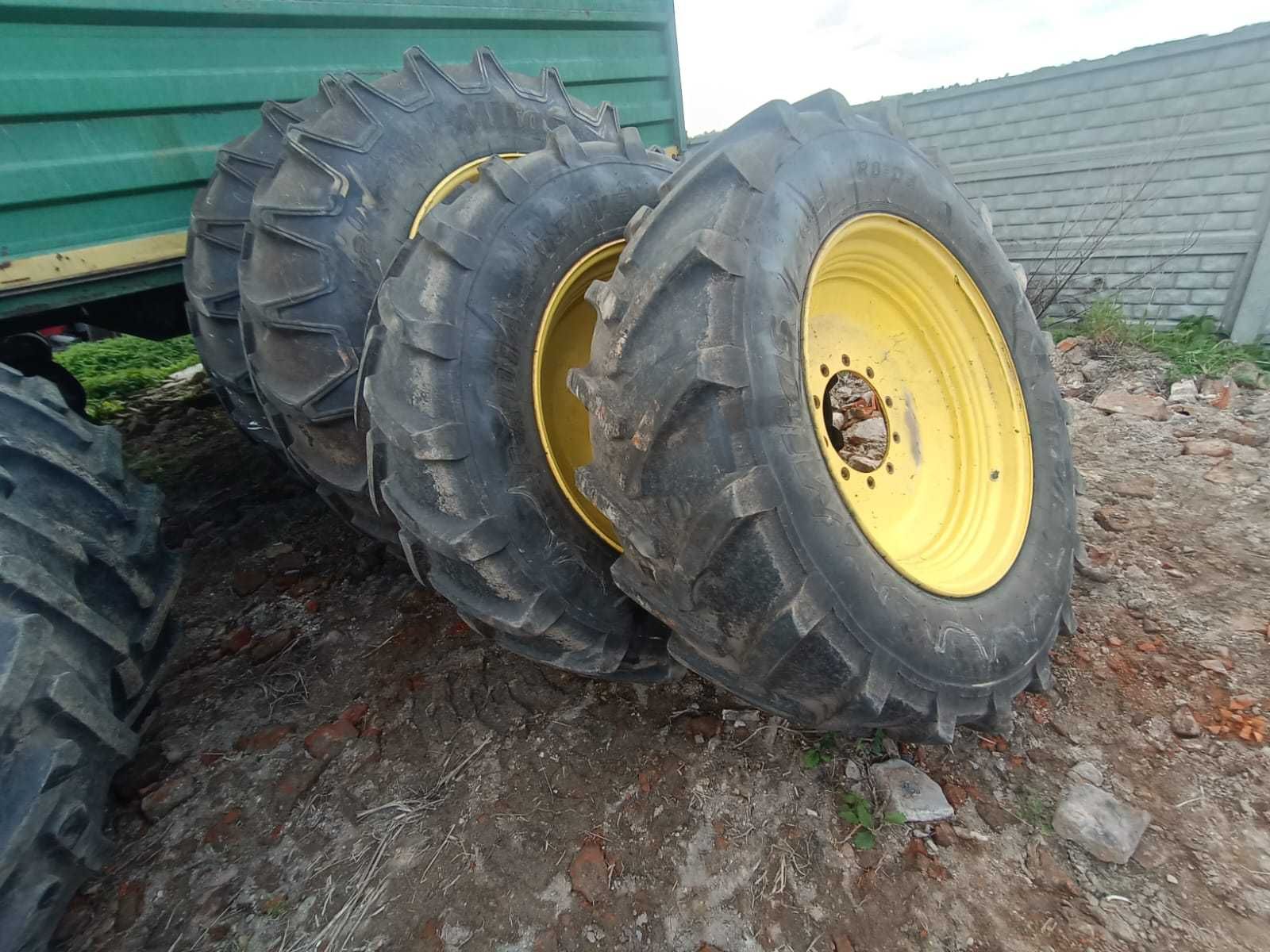 Koła wąskie 480/70R34 Mitas 520/85R42 John Deere seria 6 i 7