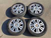 Felgi aluminiowe alusy 16 Ford 5x108 ET52,5 + opony letnie Hankook