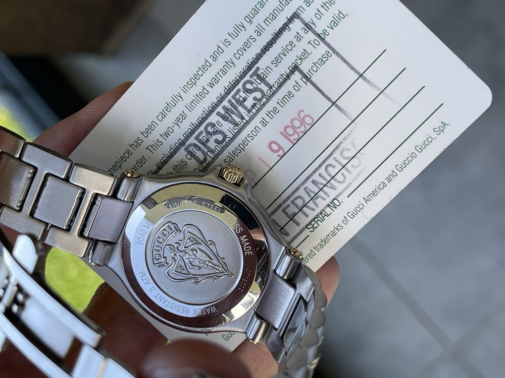 Годинник Gucci 9040M вінтаж 1996рік