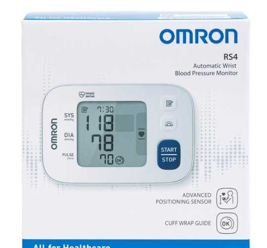 Тонометр OMRON RS4  НЕМ-6181-E з манжетою на зап'ясті, новий