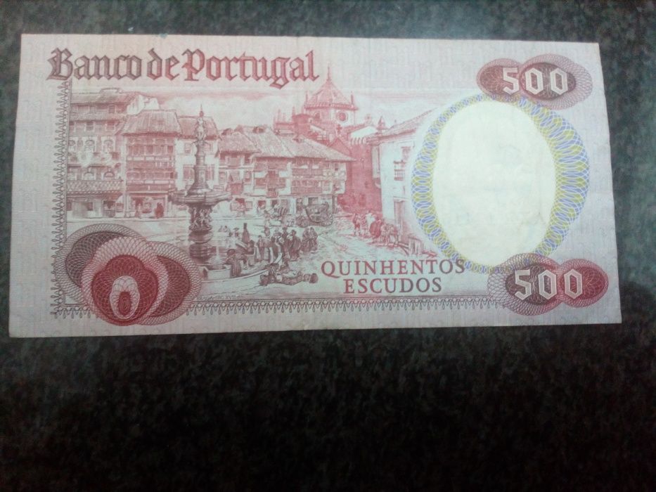 Portugal - 500$00 Escudos Ch.11 de 1979 Francisco Sanches