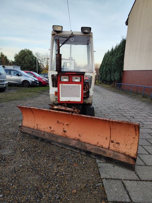 Mini Traktor HAKOTRACK plug odśnieżanie / transport