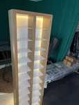 Estante com luz nova para loja, etc