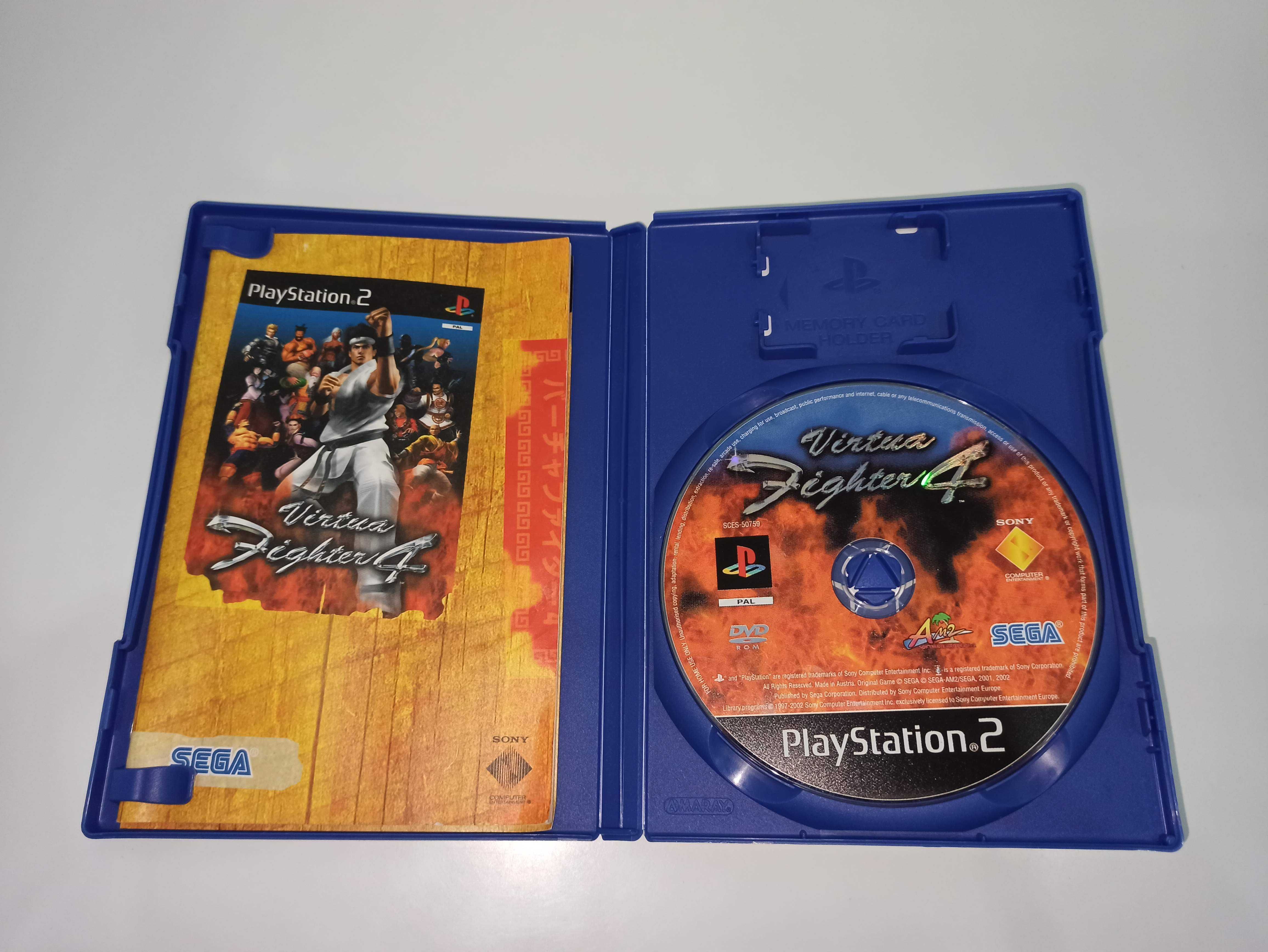 ps2 VIRTUA FIGHTER 4 komplet z instrukcją 3x ANG HIT