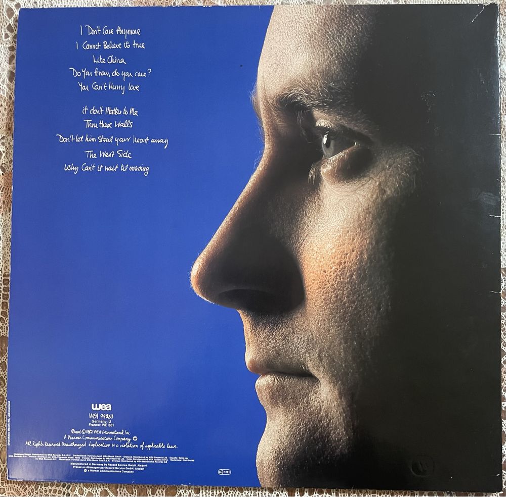 Vinil Phil Collins